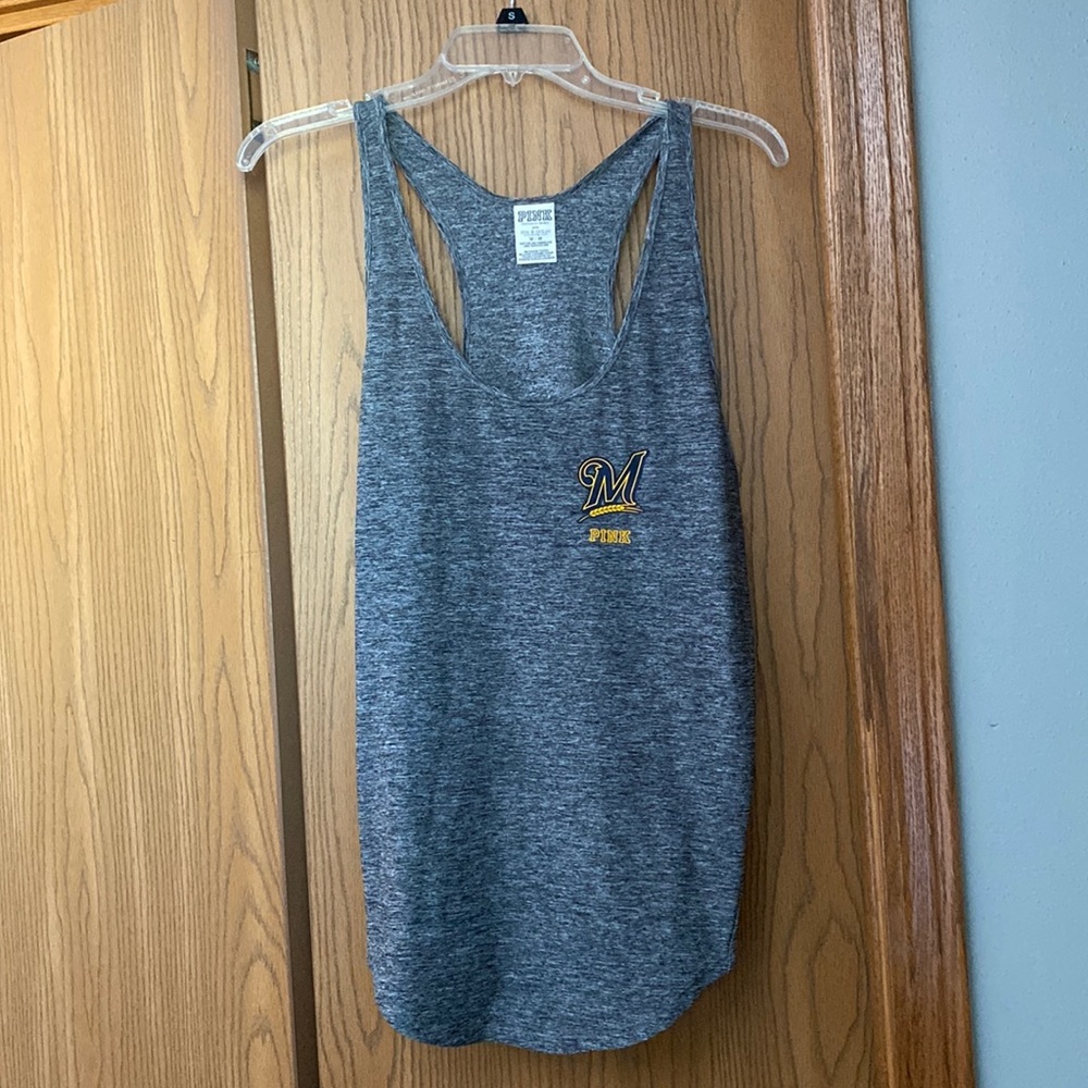 Pink Victorias Secret Milwaukee Brewers Tank